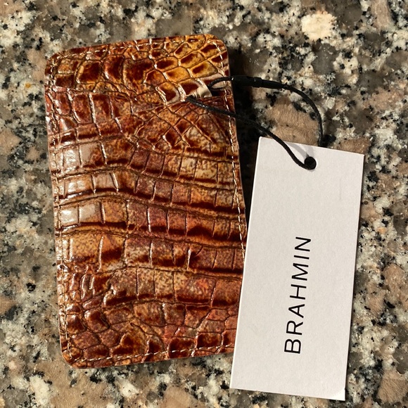 Brahmin Handbags - Brahmin Canyon Melbourne Genuine Leather Card Case